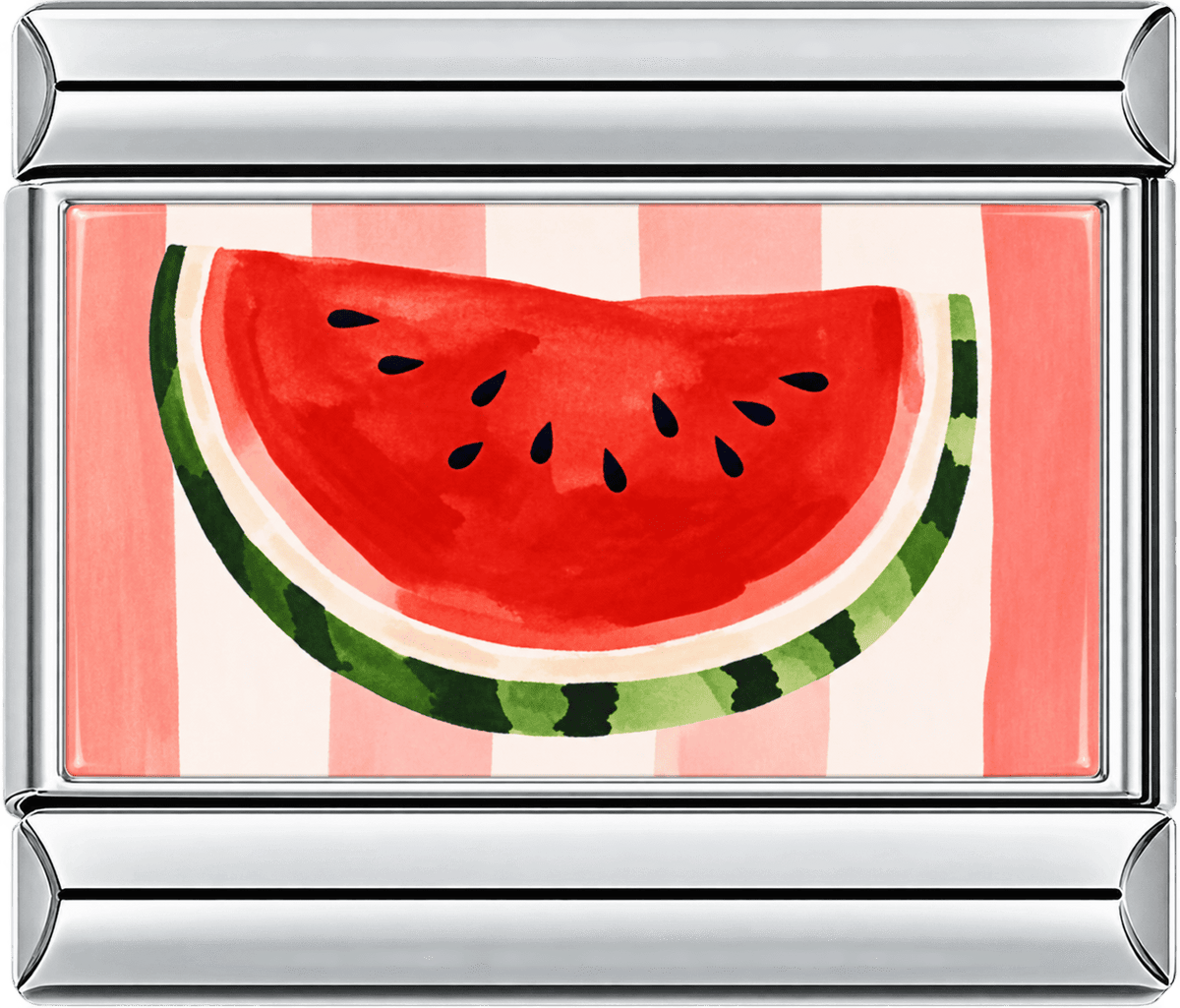 Watermelon Slice Single Charm