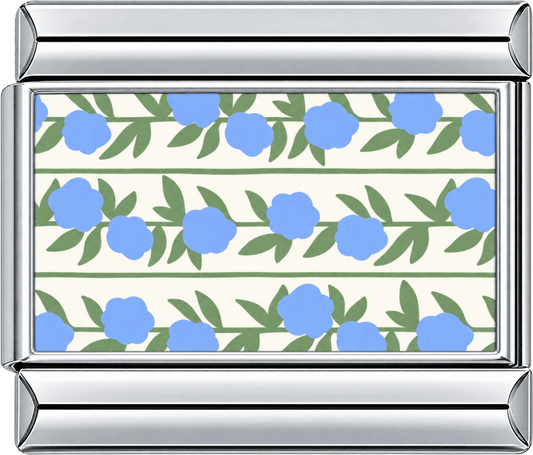 Blue Blossom Vine Single Charm