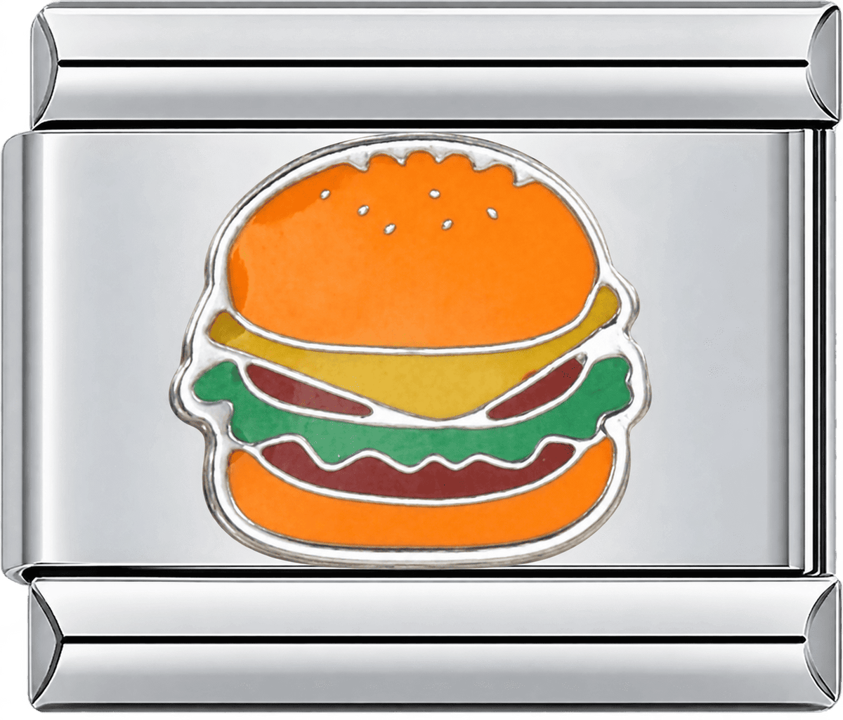 Cheese Humburger Single Charm