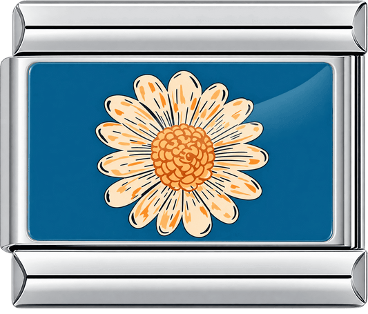 Golden Daisy Single Charm