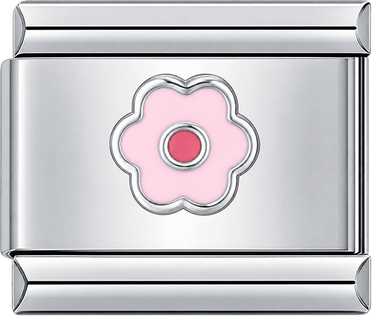 Pink Daisy Single Charm