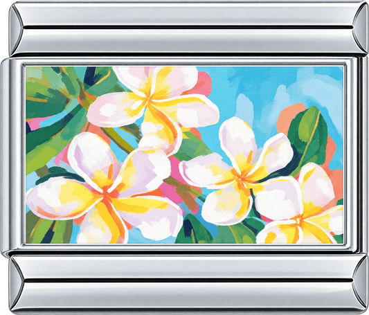 Tropical Plumeria Single Charm