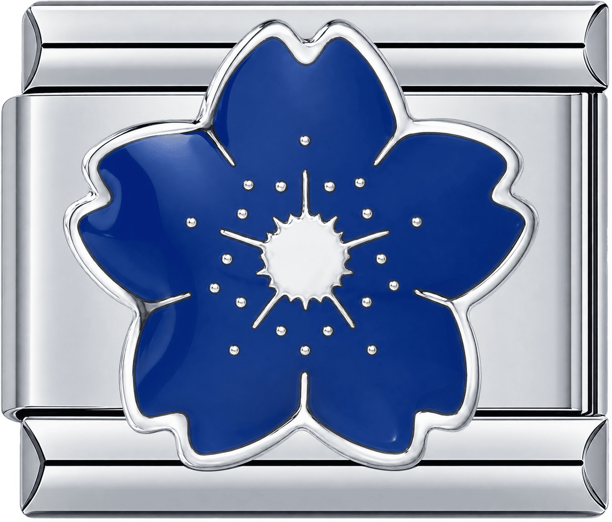 Blue Blossom Single Charm