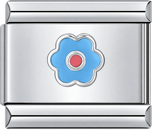 Blue Daisy Single Charm