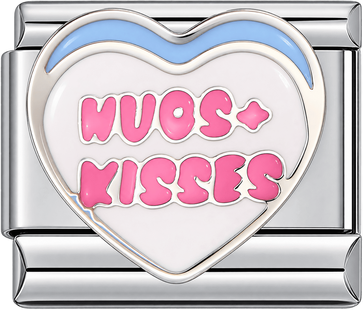 Hugs + Kisses Single Charm