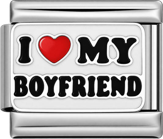 I Love My Boyfriend Single Charm
