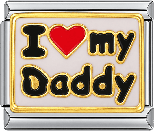 I Love My Daddy Single Charm