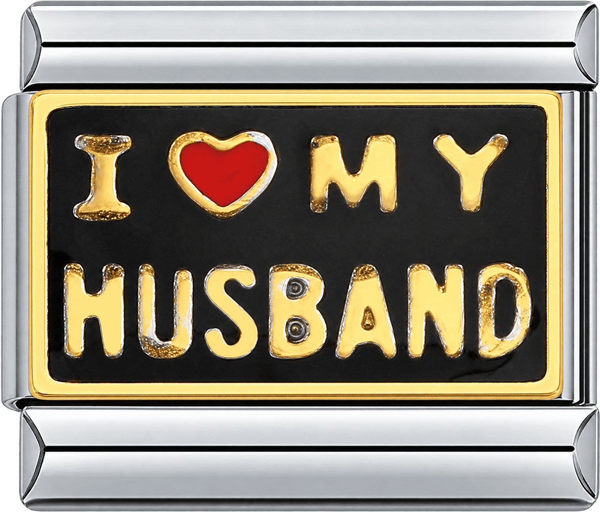 I Love My Husband Single Charm