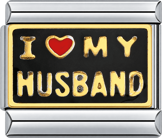 I Love My Husband Single Charm