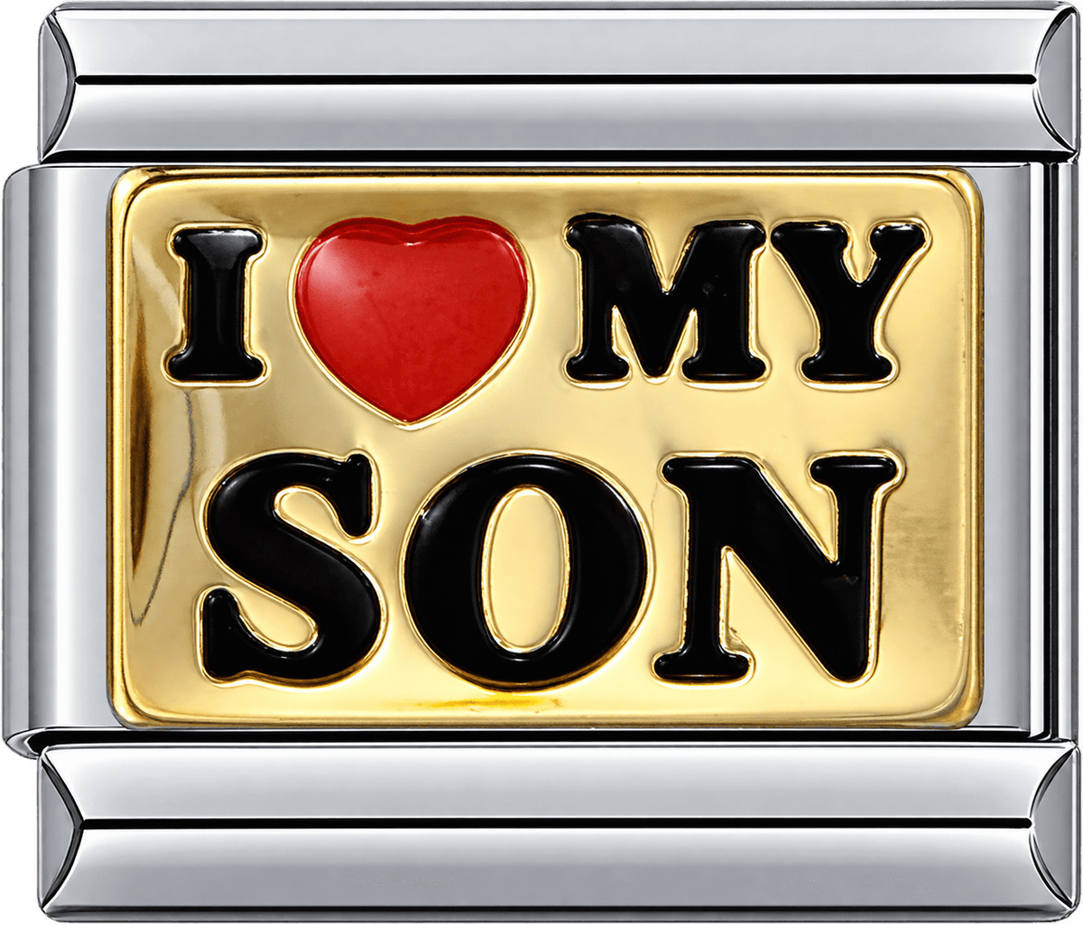 I Love My Son Single Charm