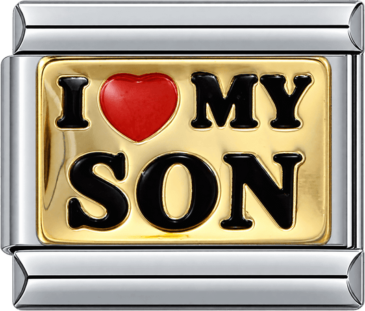 I Love My Son Single Charm