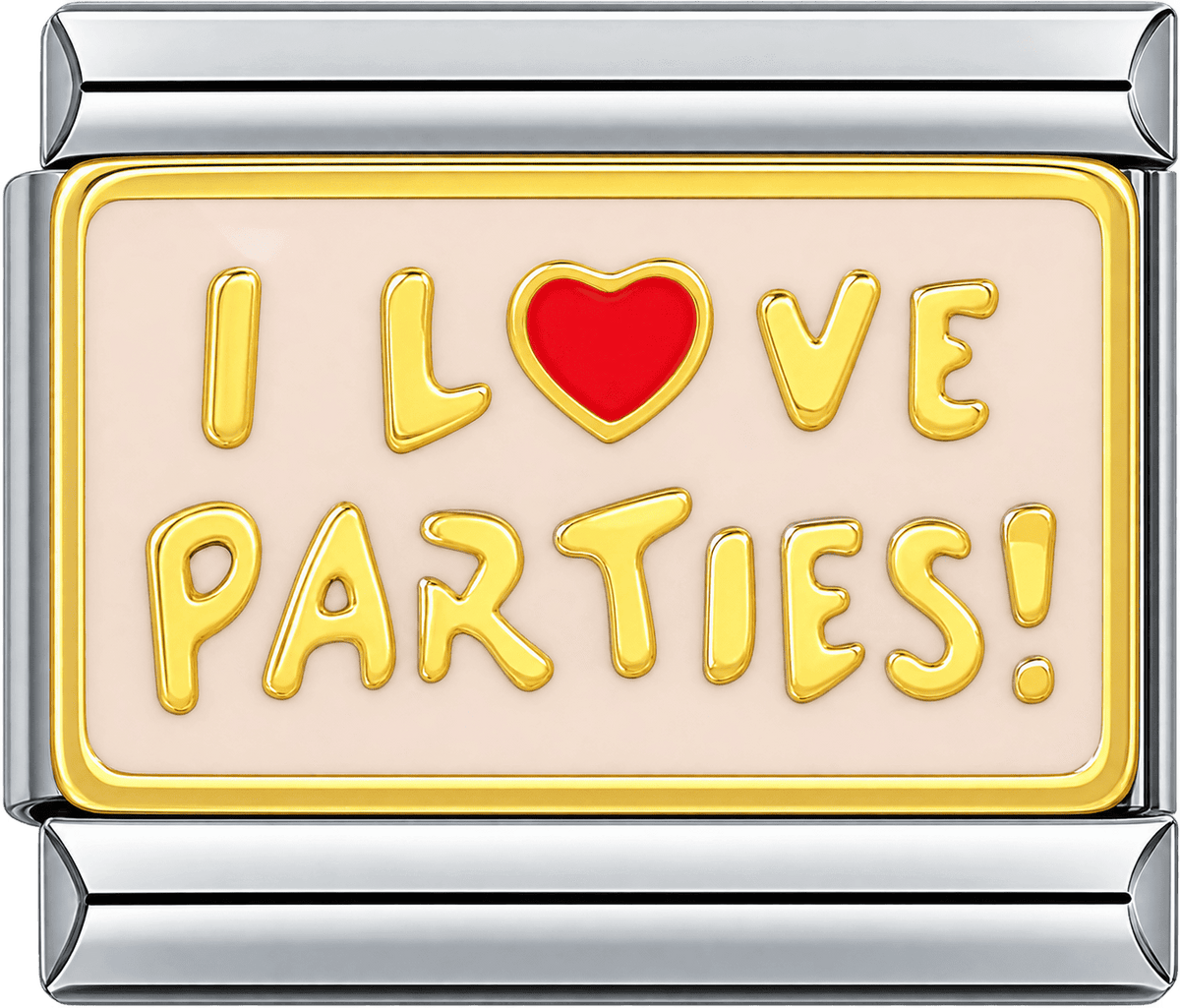 I Love Parties Single Charm
