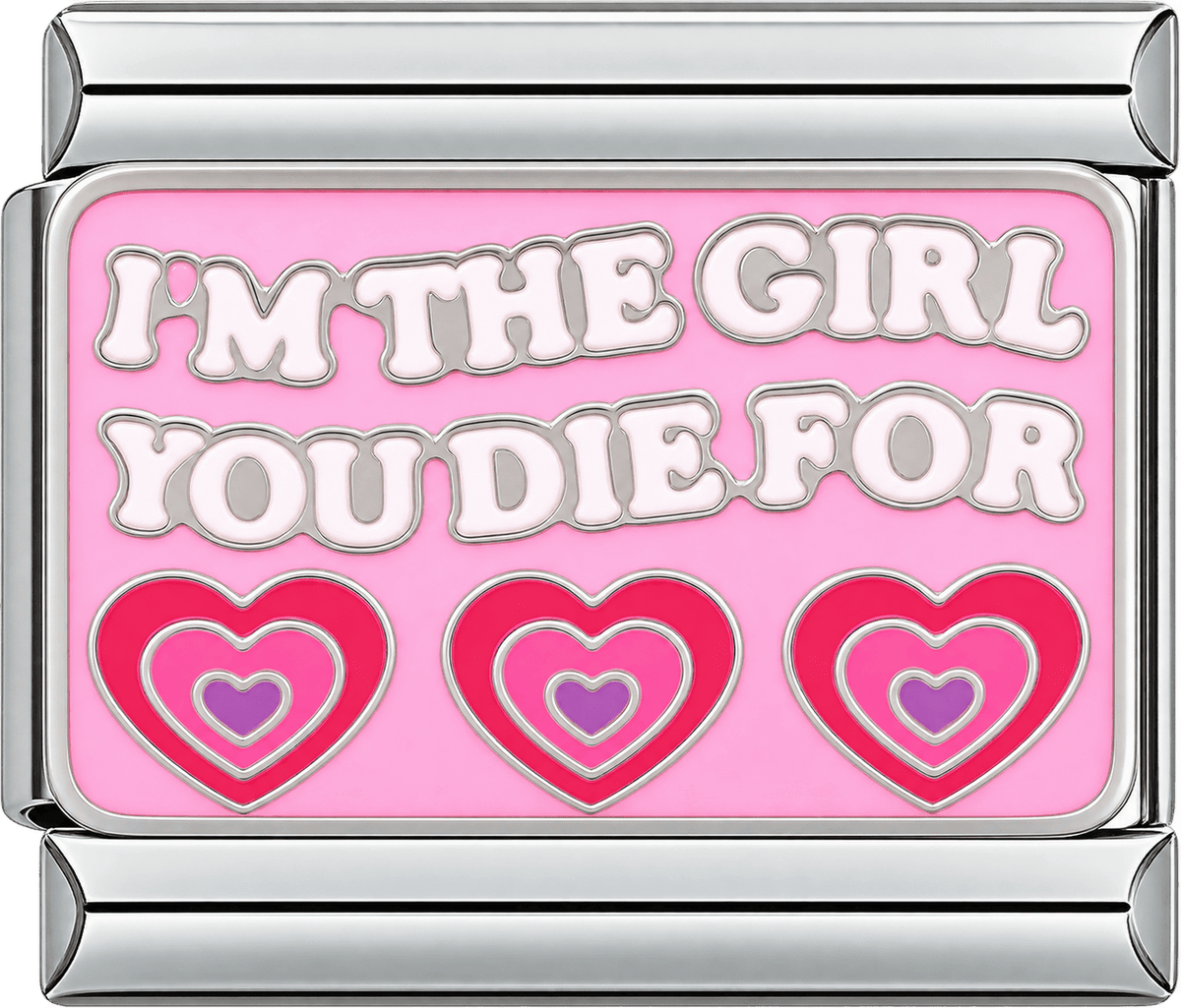 I'm The Girl You Die For Single Charm