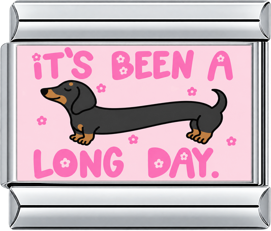 Long Day Dachshund Single Charm