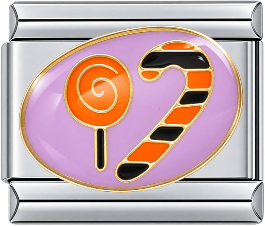Spooky Candy Duo Halloween Single Charm