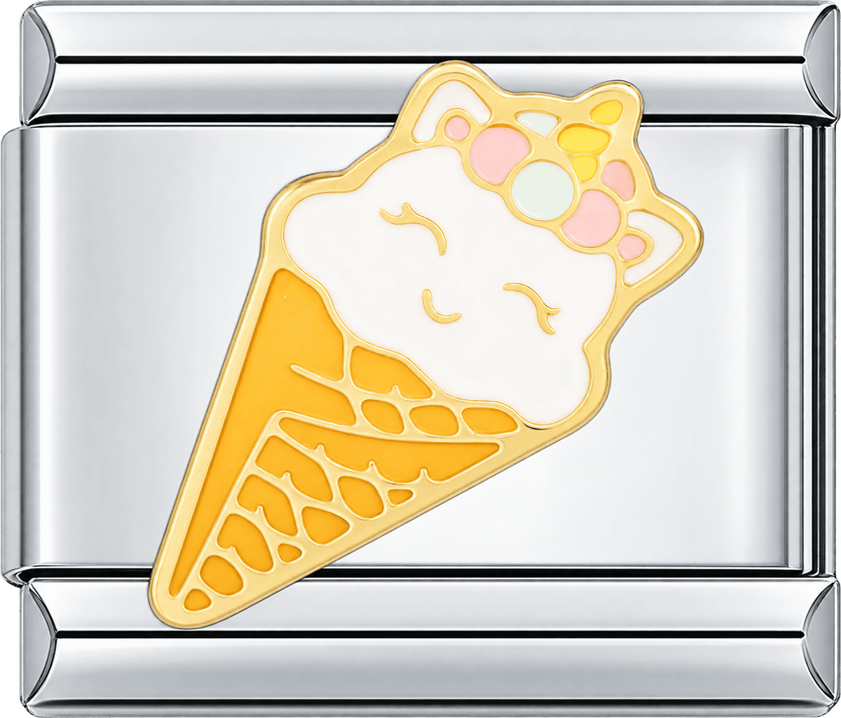 Cute Ice Cream Cone Single Charm