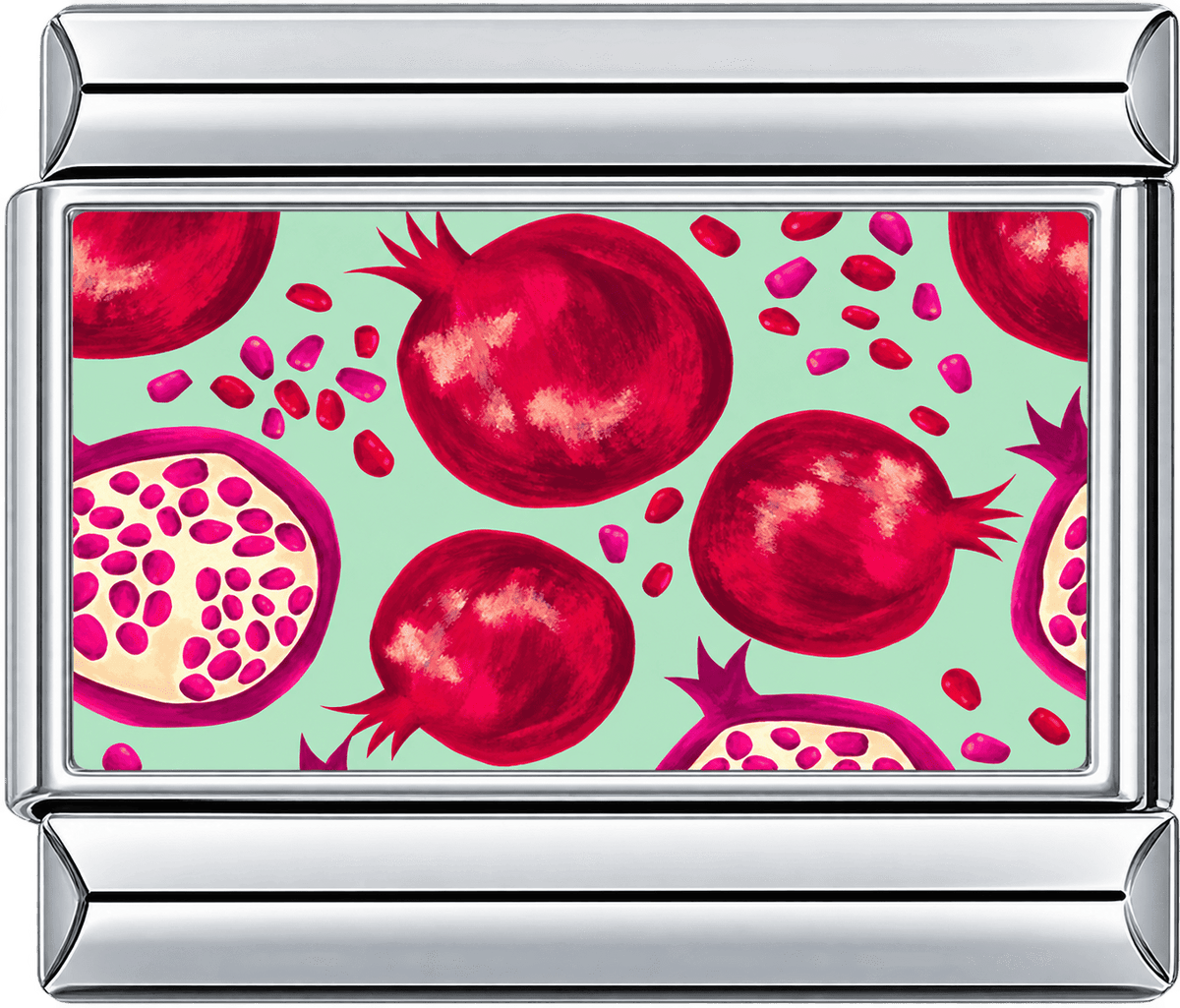 Ruby Pomegranate Single Charm