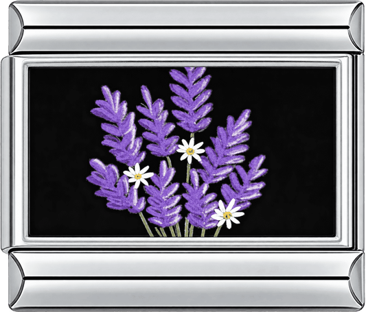 Lavender Bouquet Single Charm