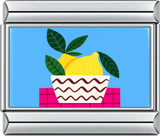 Lemon Basket Single Charm
