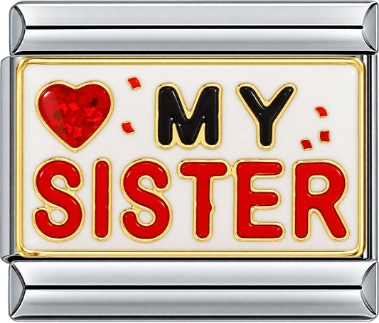 Love My Sister Single Charm