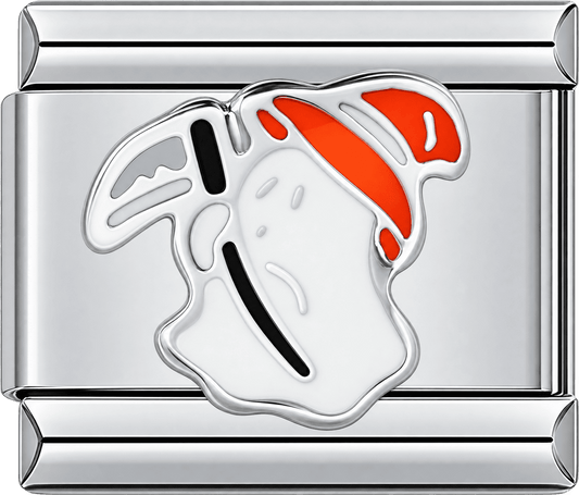 Pumpkin Night Ghost Halloween Single Charm