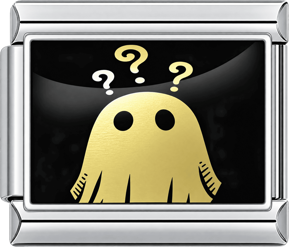 Puzzled Boo Single Charm