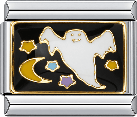 Moonlit Friendly Ghost Single Charm