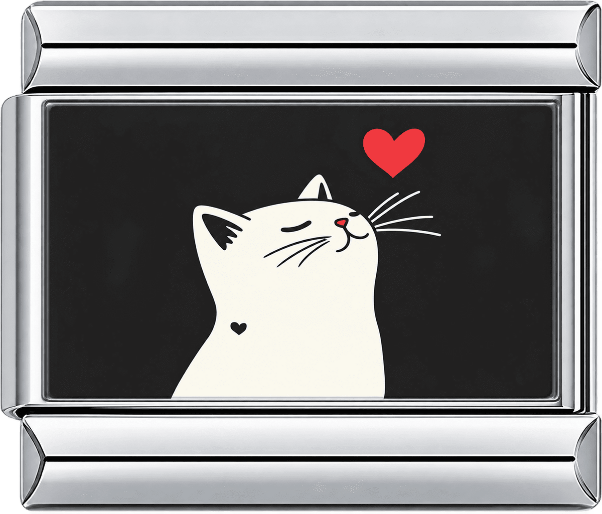 White Cat Love Single Charm