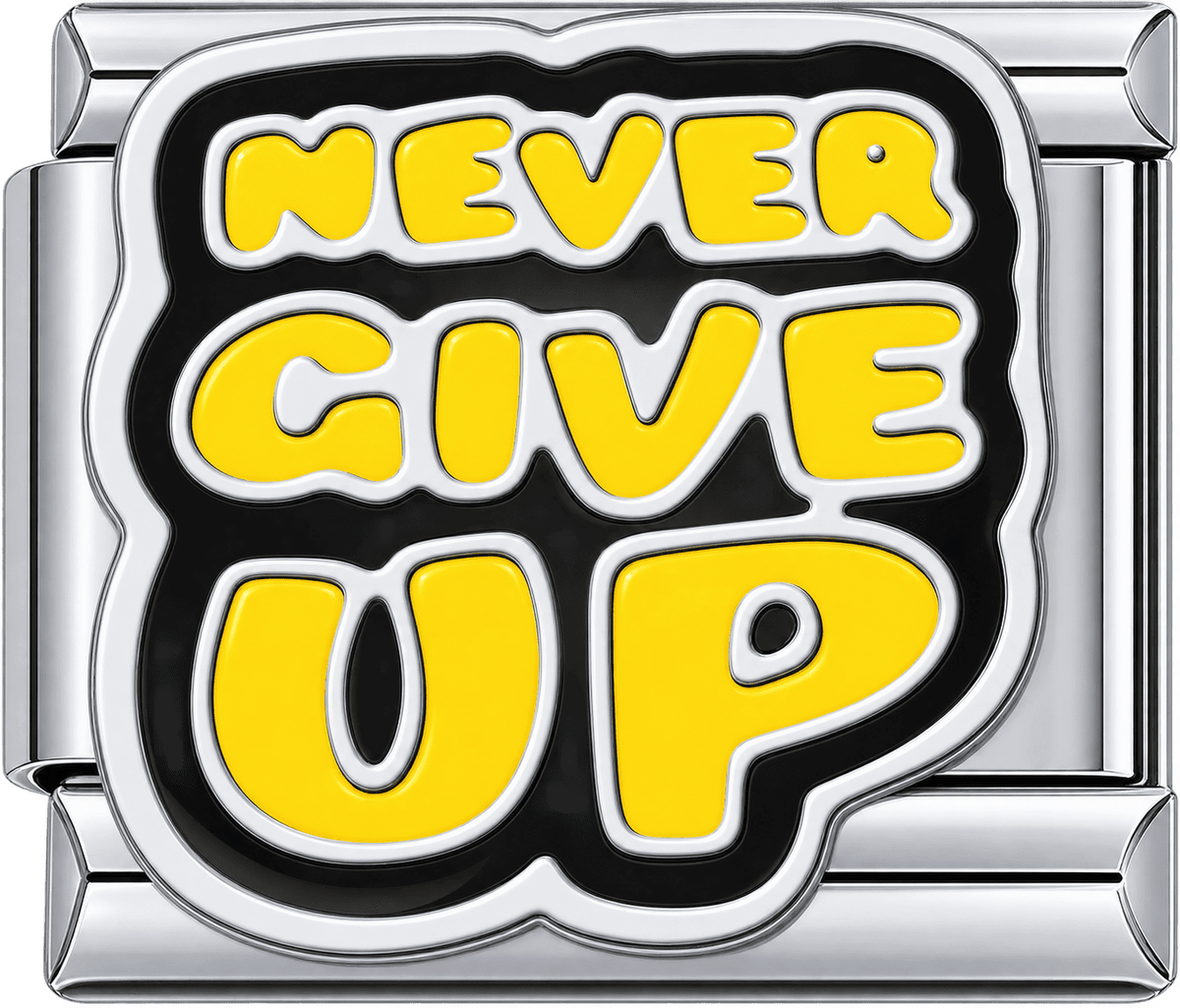 Never Give Up Single Charm