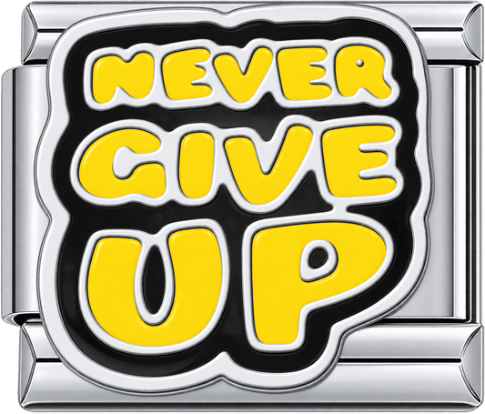 Never Give Up Single Charm