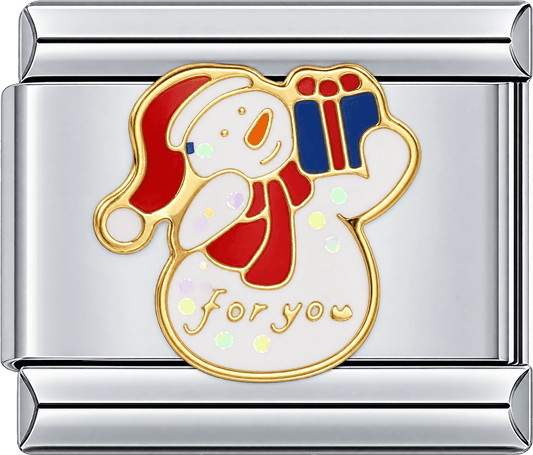 For You Snowman Gift Single Charm