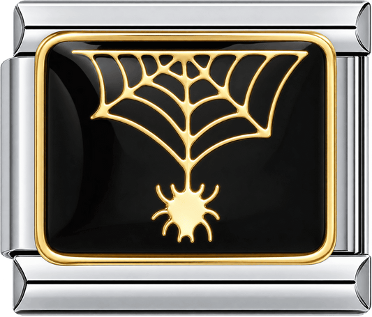 Hanging Spider Web Single Charm