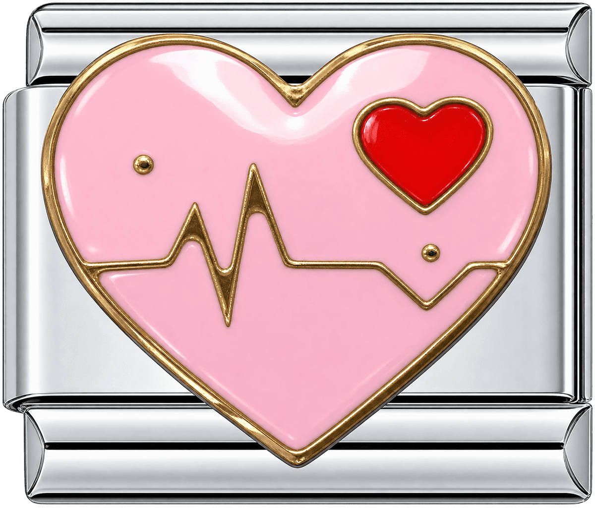 Heartbeat Love Single Charm