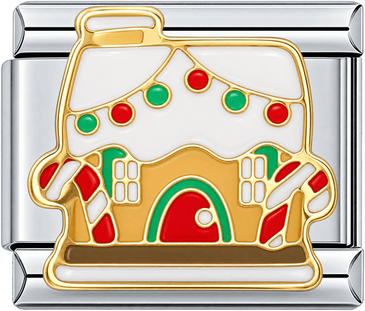 Christmas Gingerbread House Single Charm