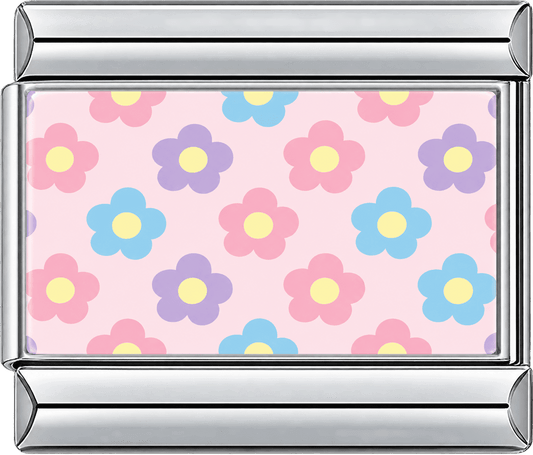 Pastel Daisy Scatter Single Charm