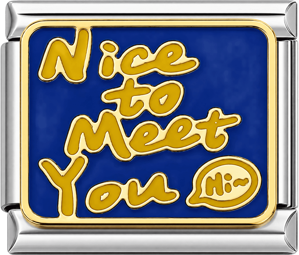 Nice To Meet You Single Charm