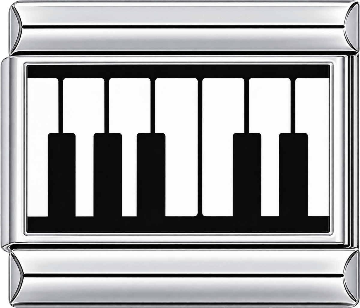 Piano Keys Single Charm