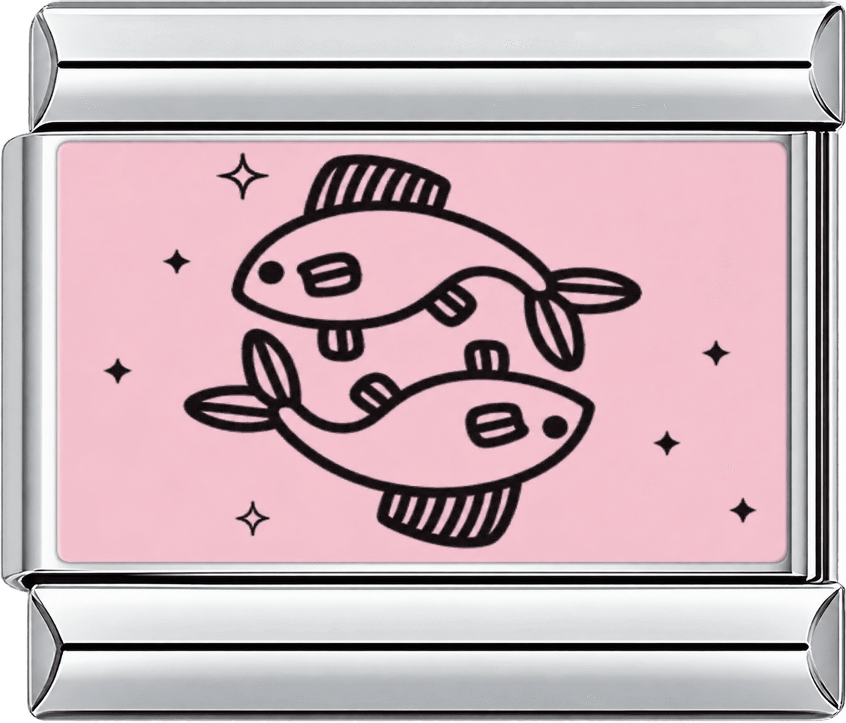 Pink Pisces Single Charm