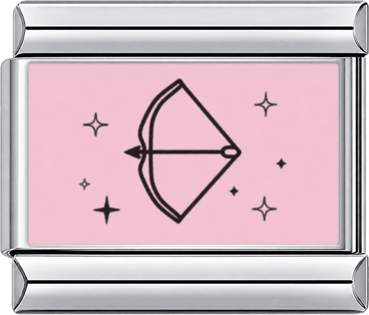 Pink Sagittarius Single Charm
