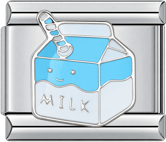 Cute Milk Carton Single Charm