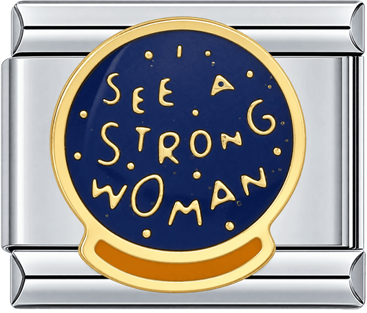 See A Strong Woman Single Charm