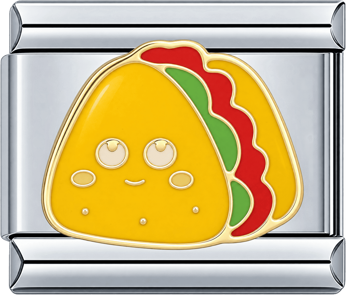 Cute Taco Single Charm