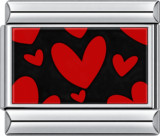 Crimson Heart Scatter Single Charm