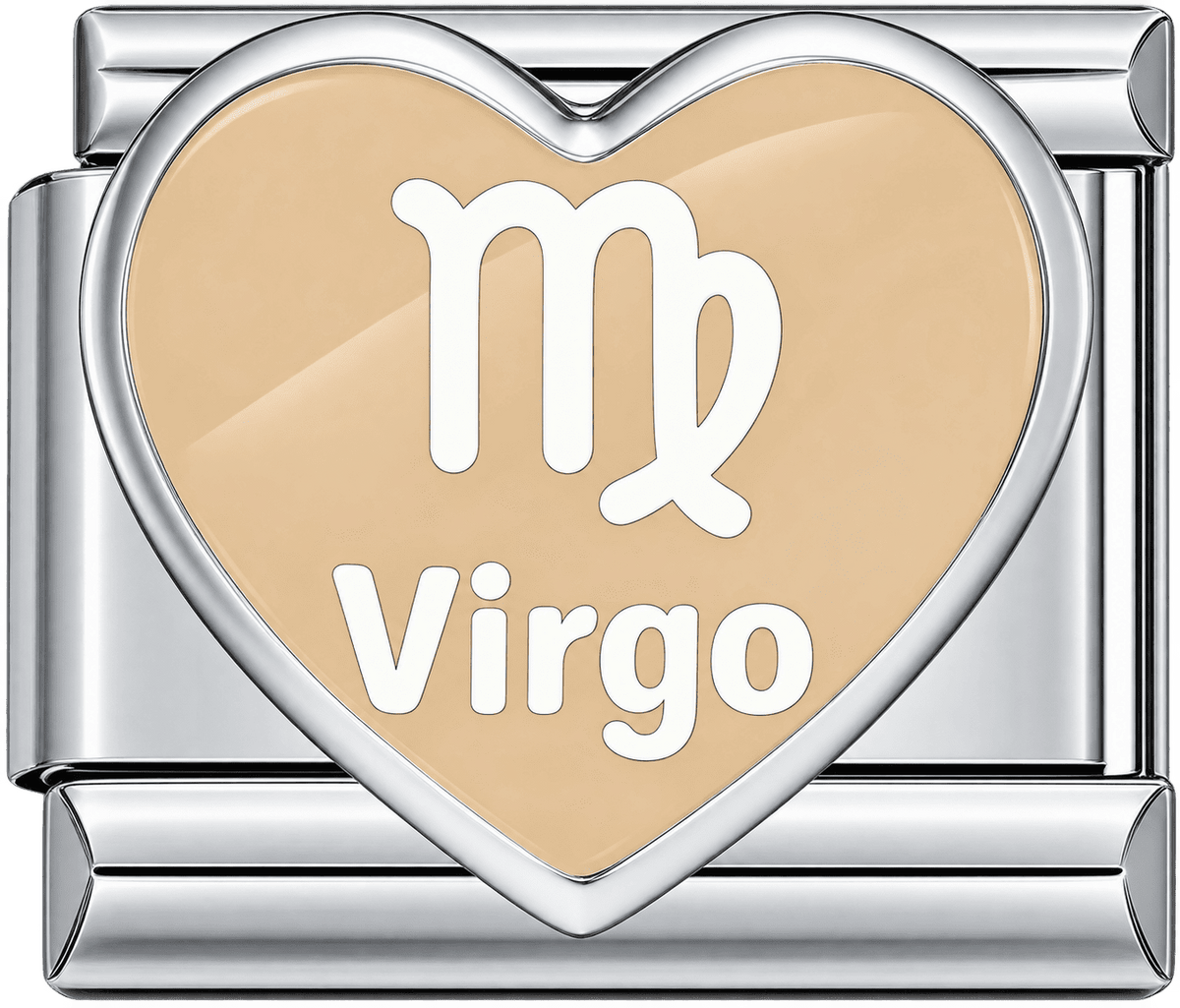 Heart Virgo Single Charm