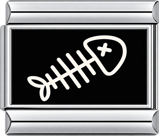 Fishbone Sketch Single Charm