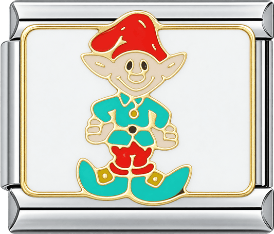 Christmas Elf Single Charm