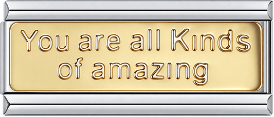 You Are All Kinds of Amazing Double Charm