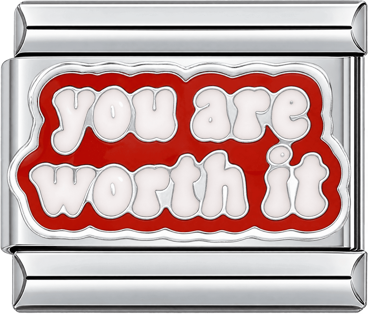 You Are Worth It Single Charm