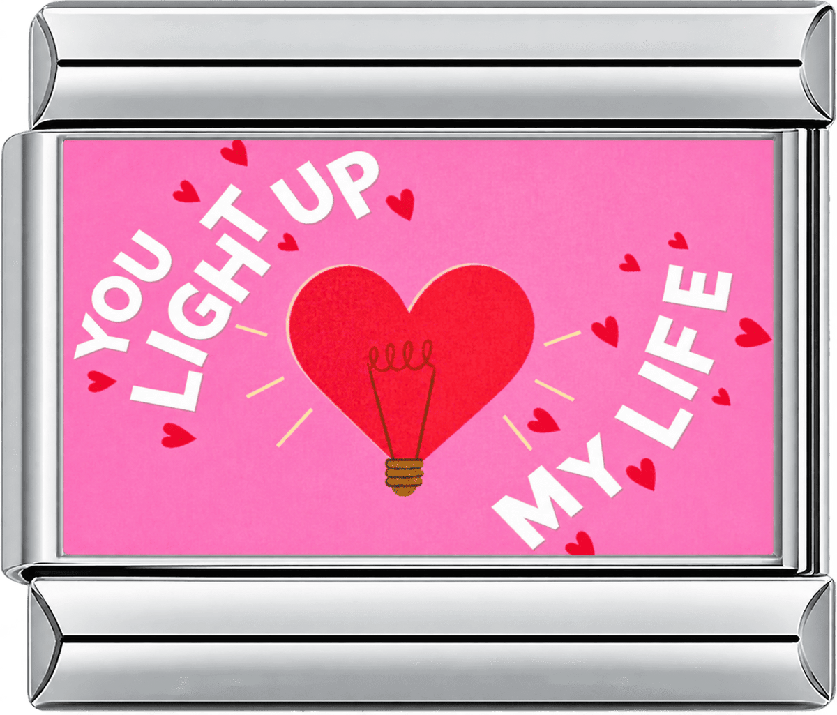 You Light Up My Life Single Charm