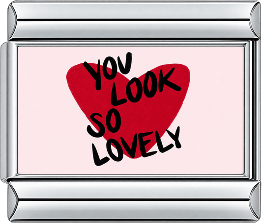 You Look So Lovely Single Charm